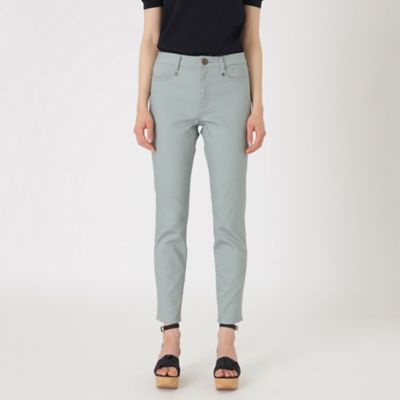 ＜BLUE LABEL CRESTBRIDGE (Women)＞ヴィンテージカラーツイルスキニーパンツ（５５Ｒ０２２０７＿＿）