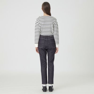 デニムハイライズストレートパンツ（５５Ｒ０３４０７＿＿）