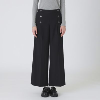 ストレッチカルゼワイドパンツ（５５Ｒ０５４３７＿＿）