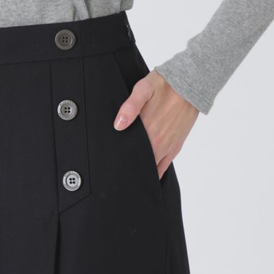 ストレッチカルゼワイドパンツ（５５Ｒ０５４３７＿＿）