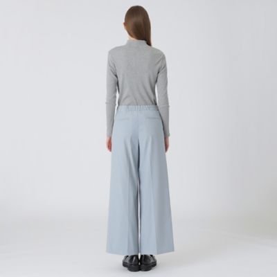 ストレッチカルゼワイドパンツ（５５Ｒ０５４３７＿＿）