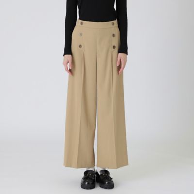 ストレッチカルゼワイドパンツ（５５Ｒ０５４３７＿＿）
