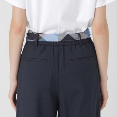 ドライオックスワイドパンツ（55R06546＿＿） | BLUE