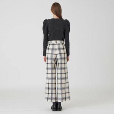 【店舗限定】クレストブリッジチェックサキソニードビーオーバーペンワイドパンツ（５５Ｒ０７４７６＿＿）