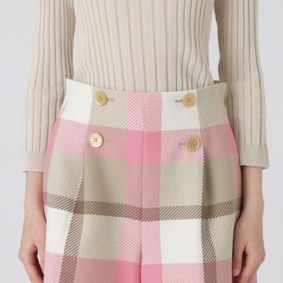 【一部店舗限定】クレストブリッジチェックツィードショートパンツ（５５Ｒ０７５６２＿＿）