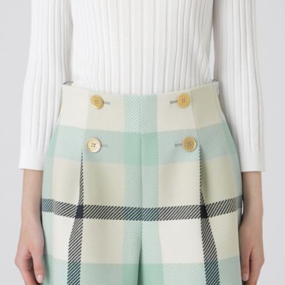 【一部店舗限定】クレストブリッジチェックツィードショートパンツ（５５Ｒ０７５６２＿＿）
