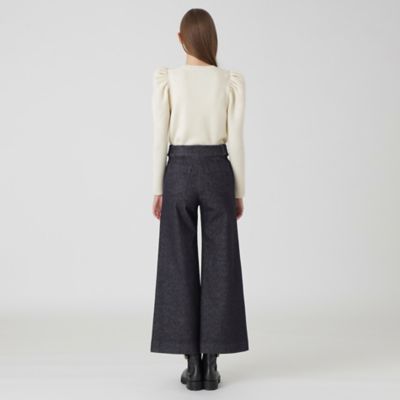 BLEULABEL CRESTBRIDGE ウエストリボン　ワイドデニム BLUE LABEL CRESTBRIDGE（ブルーレーベルクレストブリッジ）の