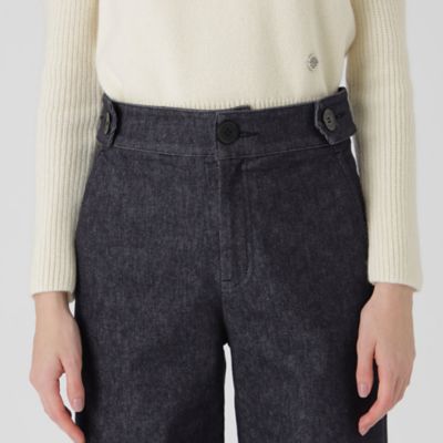 BLEULABEL CRESTBRIDGE ウエストリボン　ワイドデニム BLUE LABEL CRESTBRIDGE（ブルーレーベルクレストブリッジ）の