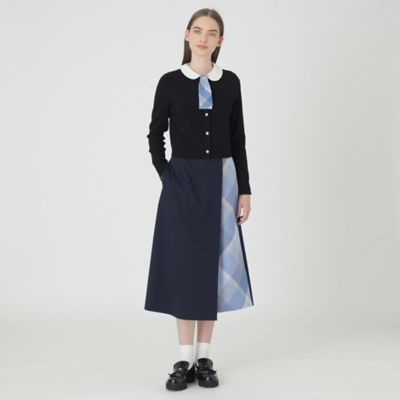 ファインツイルストレッチガウチョパンツ（５５Ｒ１０４０５＿＿）