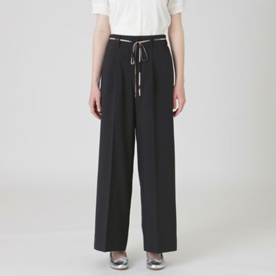 BLUE LABEL CRESTBRIDGE (Women)/ブルーレーベル・クレストブリッジ ハイカウントナノワイドパンツ(55R10578__)