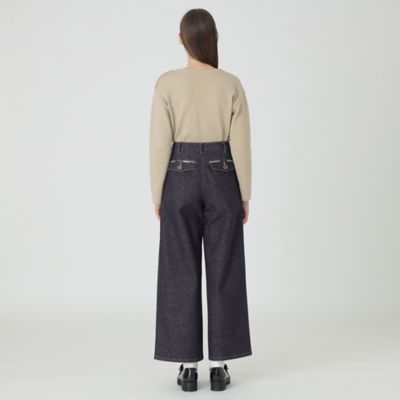 デニムワイドパンツ（５５Ｒ１１４０７＿＿）