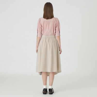 いいネット通販 - 全国送料無料でお届けします シャンブレートロピカルフレアスカート（55S02404＿＿ パンツ