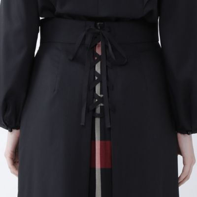 ブルーレーベルクレストブリッジ☆カルゼストレッチマーメイドスカート