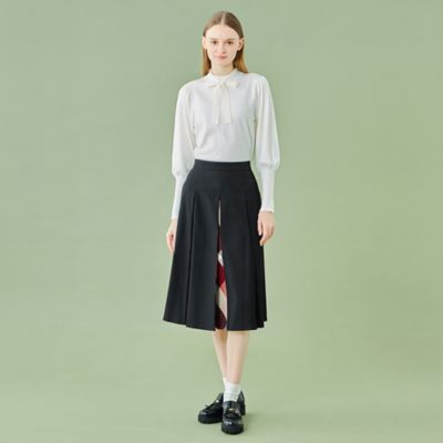 ブルーレーベル クレストブリッジ カルゼストレッチ　マーメイド スカート BLUE LABEL CRESTBRIDGE（ブルーレーベルクレストブリッジ）の