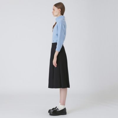 ブルーレーベルクレストブリッジ新品ブラック ストレッチカルゼタックスカート 38 ストレッチカルゼタックスカート（スカート）｜BLUE LABEL