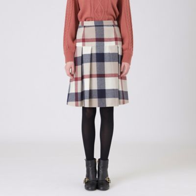 ブルーレーベルクレストブリッジ⭐︎マーメイドスカート⭐︎38 クレストブリッジチェックドビーカラーペン5WAYチュール