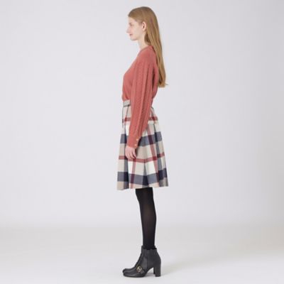ブルーレーベル　クレストブリッジチェックフラノスカート クレストブリッジチェックフラノスカート | ブルーレーベル
