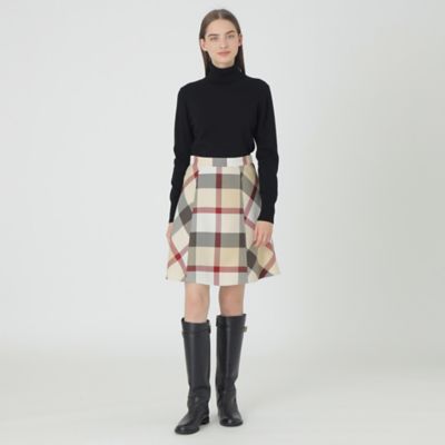 クレストブリッジチェッククロッシングビエラスカート（５５Ｓ０８４１０＿＿）