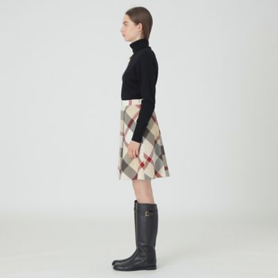 クレストブリッジチェッククロッシングビエラスカート（５５Ｓ０８４１０＿＿）