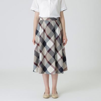 クレストブリッジチェックライトクロッシングツイルスカート