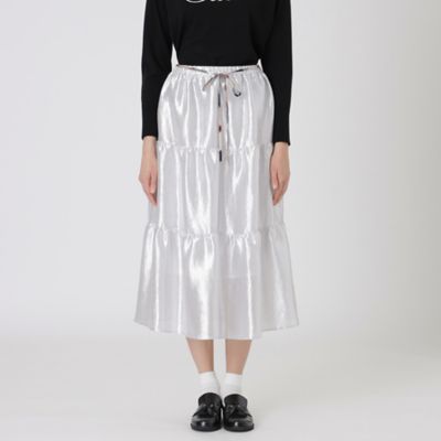 シャイニーティアードスカート（55S10648＿＿） | BLUE LABEL