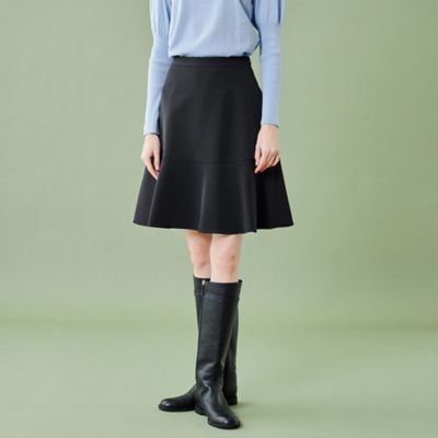 ＜BLUE LABEL CRESTBRIDGE (Women)＞【ＷＥＢ限定】ストレッチダブルクロスフレアスカート（５５Ｓ１４４６４＿＿）