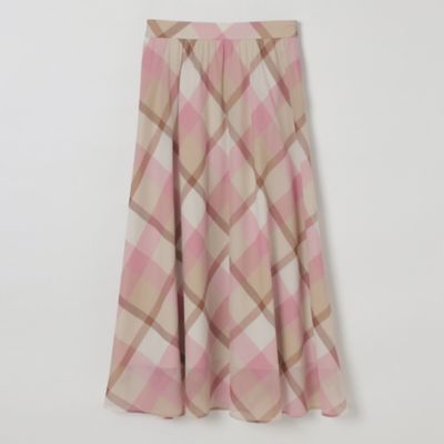 【一部店舗限定】クレストブリッジチェックシアーポプリンスカート（５５Ｓ１５５６４＿＿）