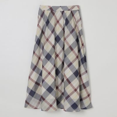 【一部店舗限定】クレストブリッジチェックシアーポプリンスカート（５５Ｓ１５５６４＿＿）