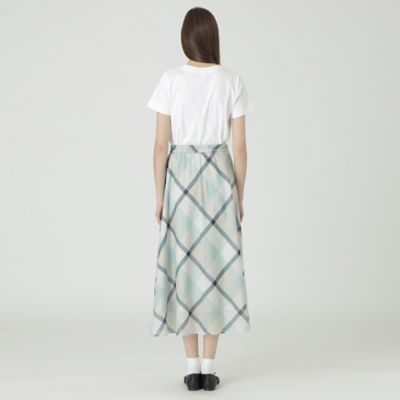【一部店舗限定】クレストブリッジチェックシアーポプリンスカート（５５Ｓ１５５６４＿＿）