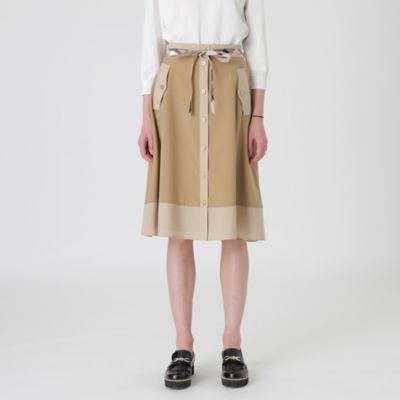 BLUE LABEL CRESTBRIDGE (Women)/ブルーレーベル・クレストブリッジ 【一部店舗限定】ナチュラルスパンローンスカート（５５Ｓ１６３７７＿＿）