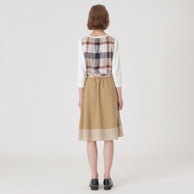 一部店舗限定】ナチュラルスパンローンスカート（55S16377＿＿  