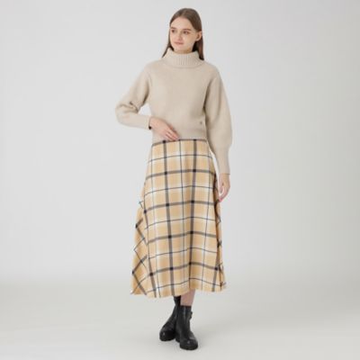 店舗限定】クレストブリッジチェックサキソニードビーオーバー