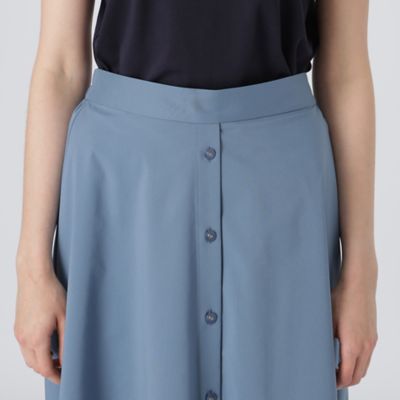 シルキータフタ×クレストブリッジチェックリバーシブルスカート