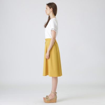 シルキータフタ×クレストブリッジチェックリバーシブルスカート