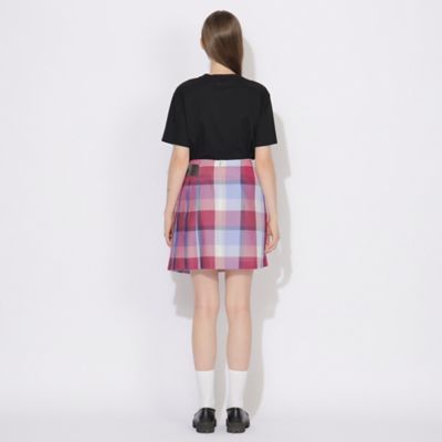 原宿・WEB限定】クレストブリッジチェックカラミクロスミニスカート
