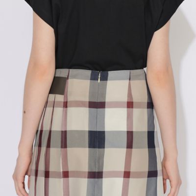 原宿・WEB限定】クレストブリッジチェックカラミクロスミニスカート