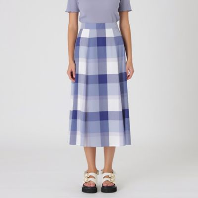 BLUE LABEL CRESTBRIDGE 3way チェックプリーツスカート BLUE LABEL CRESTBRIDGE 3way チェックプリーツスカート