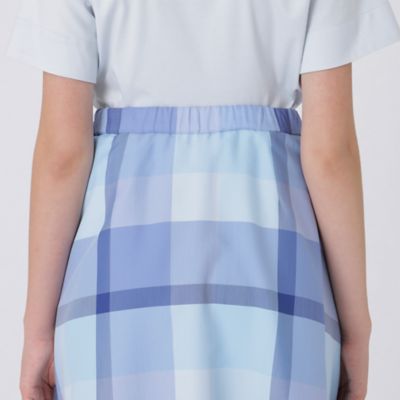 クレストブリッジチェックライトクロッシングツイルスカート（５５Ｓ２２６１０＿＿）
