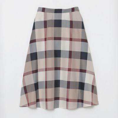クレストブリッジチェックライトクロッシングツイルスカート（５５Ｓ２２６１０＿＿）