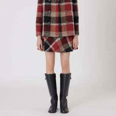取扱店舗限定】クレストブリッジチェックロービングツイードミニ
