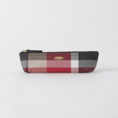 クレストブリッジチェックペンケース（５５Ｖ０１１０５＿＿）