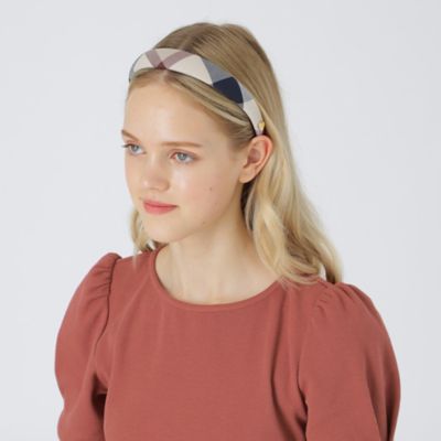 【未使用】BLUE LABEL CRESTBRIDGE チェックカチューシャ 2621520392.jpg?1751266681