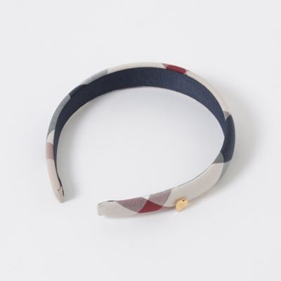 クレストブリッジチェックカチューシャ（55V03211＿＿