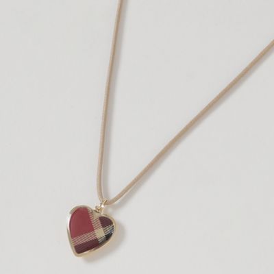 クレストブリッジチェックハートネックレス（５５Ｖ０３５２０＿＿）
