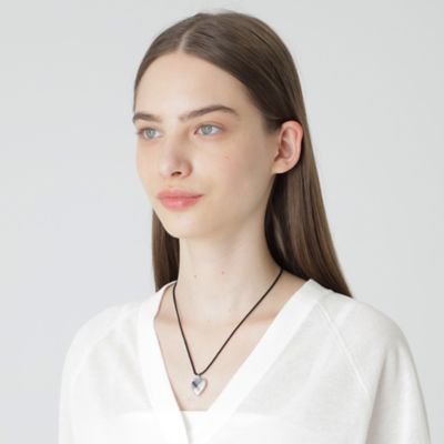 クレストブリッジチェックハートネックレス（５５Ｖ０３５２０＿＿）
