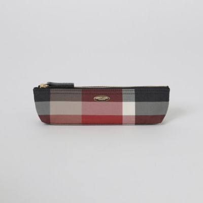 クレストブリッジチェックペンケース（５５Ｖ０５３１０＿＿）