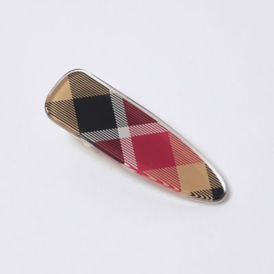 BLUE LABEL CRESTBRIDGE (Women)/ブルーレーベル・クレストブリッジ 【WEB限定】クレストブリッジチェックヘアピン(55V07537__)