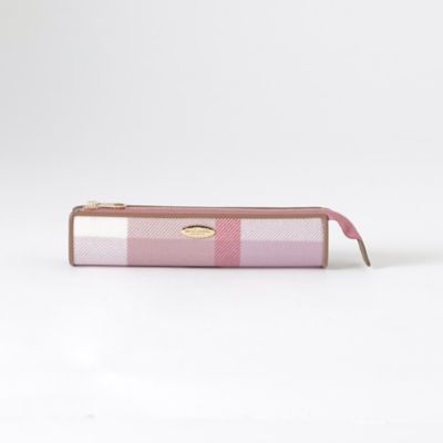 クレストブリッジチェックＰＶＣペンケース（５５Ｖ０８１１３＿＿）