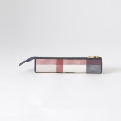 クレストブリッジチェックＰＶＣペンケース（５５Ｖ０８１１３＿＿）