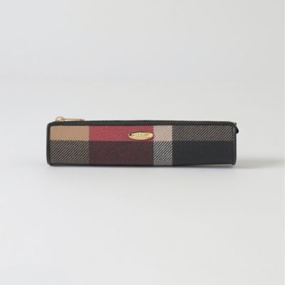 クレストブリッジチェックＰＶＣペンケース（５５Ｖ０８２１４＿＿）
